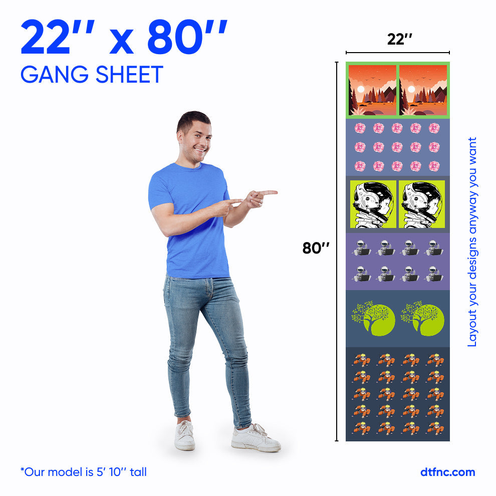 DTF Transfers - Build Your Gang