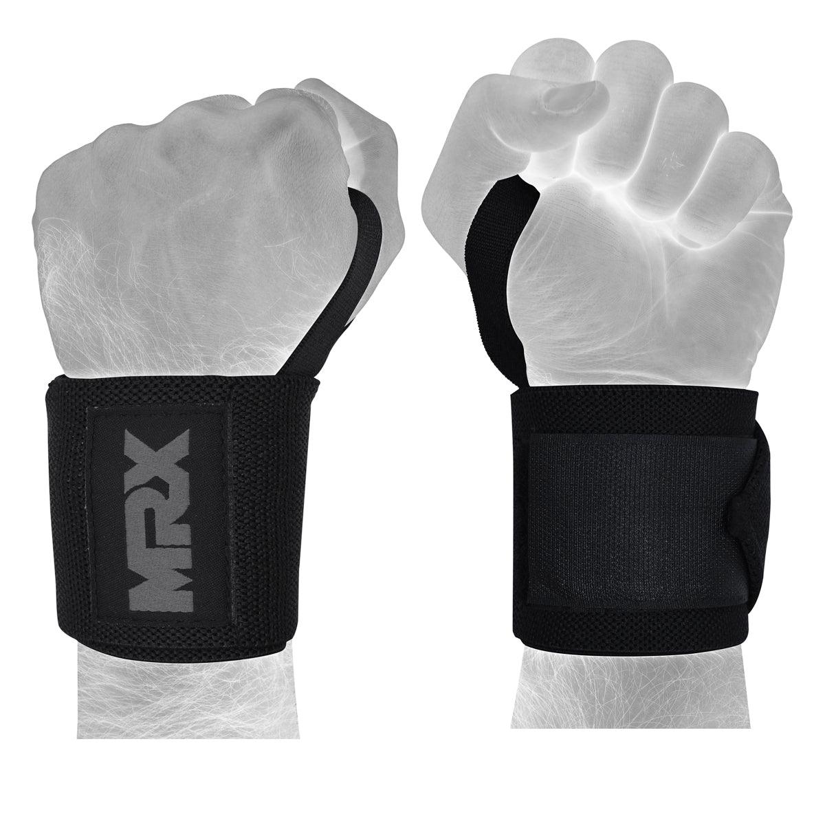 Mrx Weight Lifting Wrist Wraps Bodybuilding Gym Workout Training Unisex