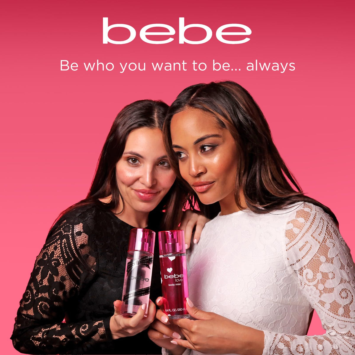 Bebe Sheer Eau de Parfum Spray for Woman - Long Lasting Amber Floral Womens Fragrance - Notes of Citrus Cocktail, Pink Peony and Sandalwood Perfume for Women - 3.4 oz