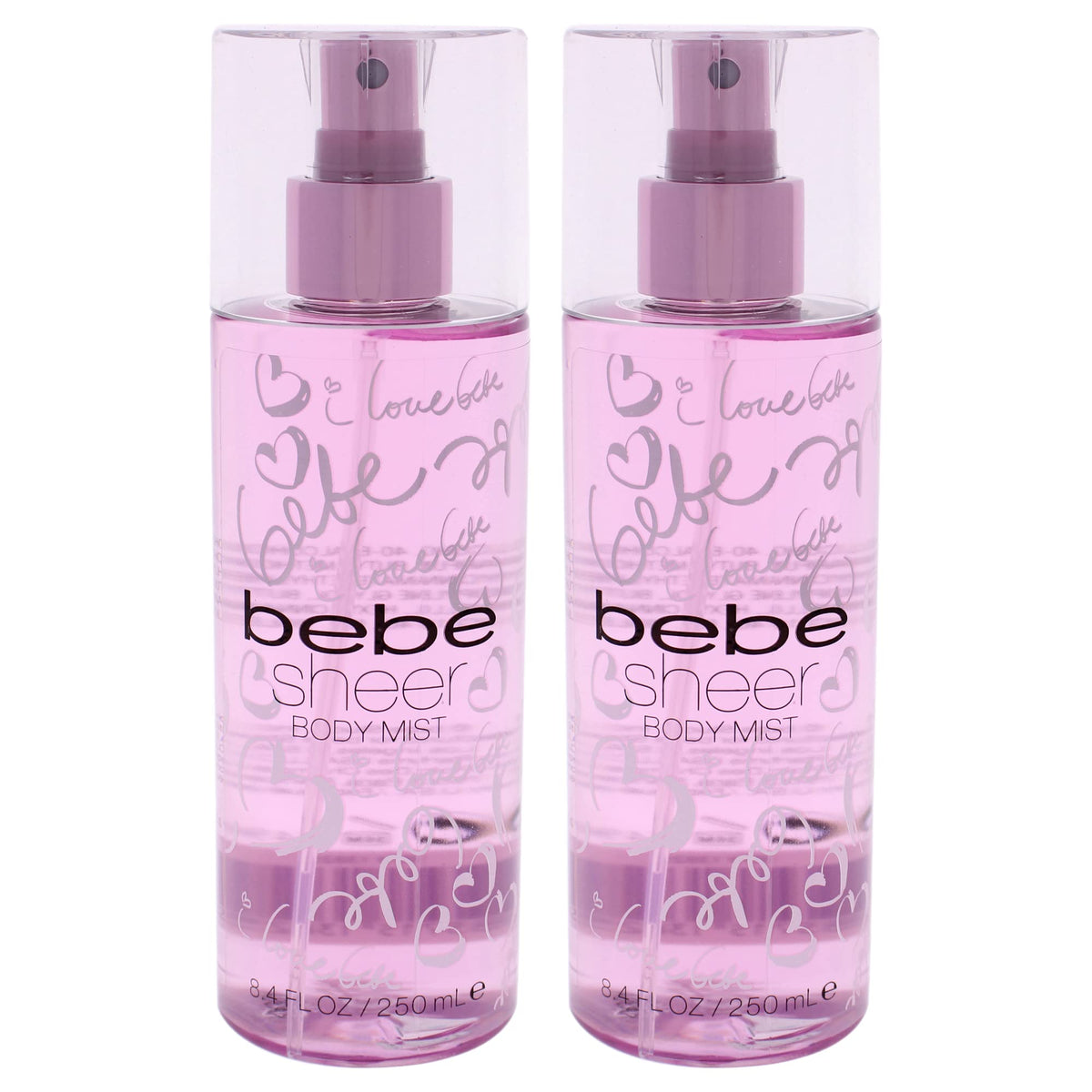 Bebe Sheer Eau de Parfum Spray for Woman - Long Lasting Amber Floral Womens Fragrance - Notes of Citrus Cocktail, Pink Peony and Sandalwood Perfume for Women - 3.4 oz
