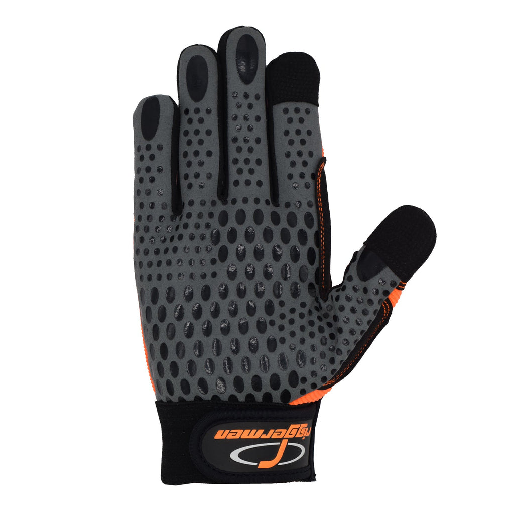 Riggermen Mens Heavy Duty Mechanic Work Gloves Touchscreen Anti-Slip Multiuse Safety Glove