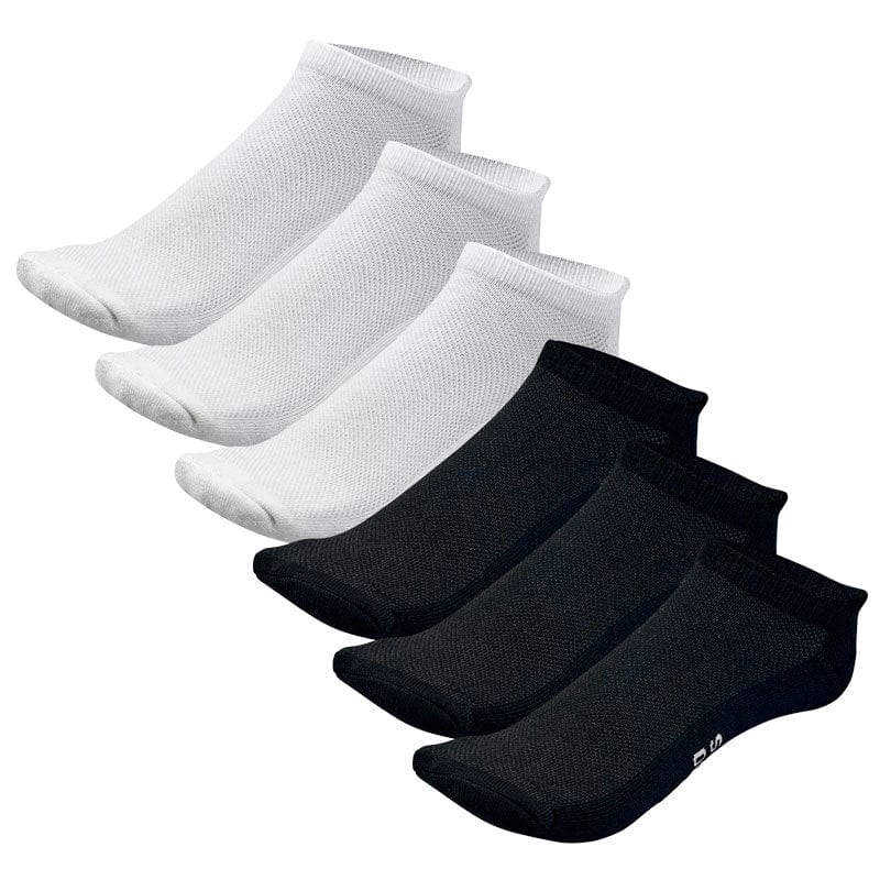 Unisex No Show Bamboo Rayon Socks - 3 Pair and 6 Pair Packs Available