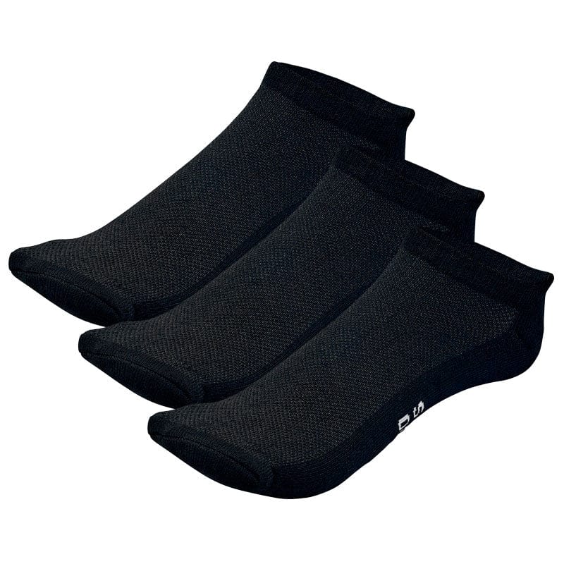 Unisex No Show Bamboo Rayon Socks - 3 Pair and 6 Pair Packs Available