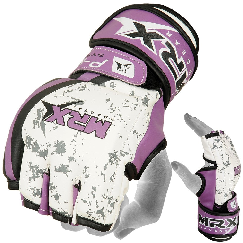MRX MMA Womens Fight Gloves Grappling Boxing Training Cage Fight